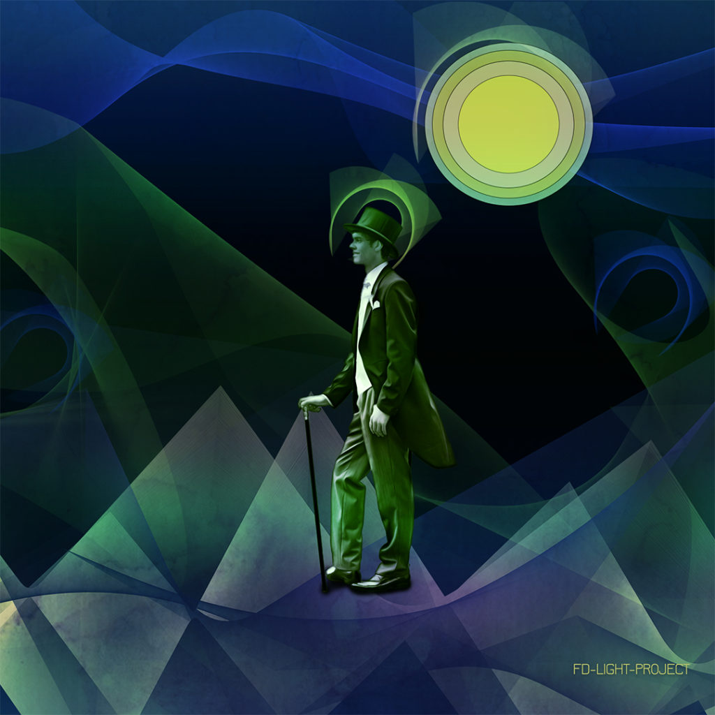 An Englishman and the moon -FD-Light-Project