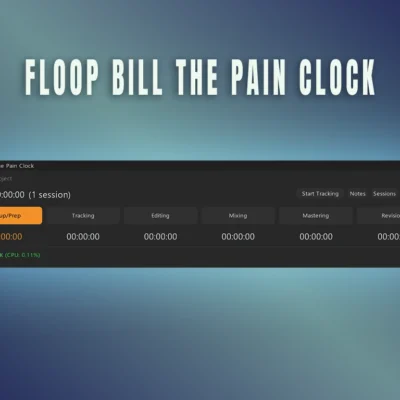 REAPER time tracking – Floop Bill The Pain Clock interface