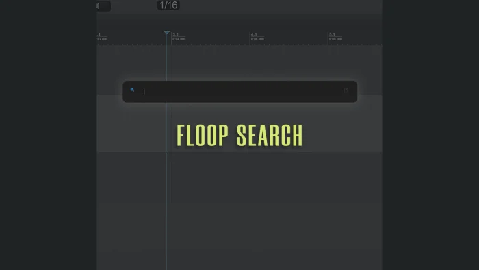 Floop Search floating track navigation bar in REAPER interface