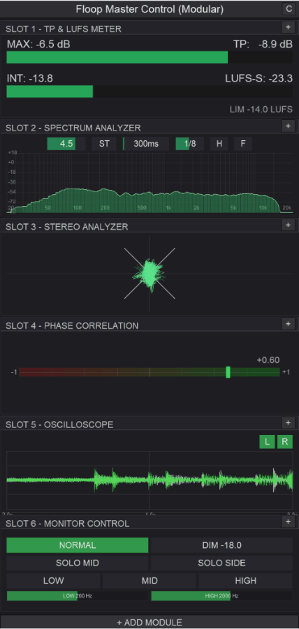 Floop Master Control Modular-default chain