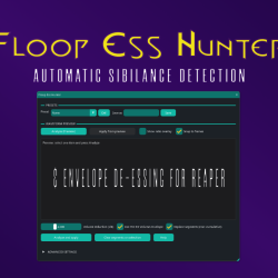 Floop Ess Hunter per REAPER Interfaccia